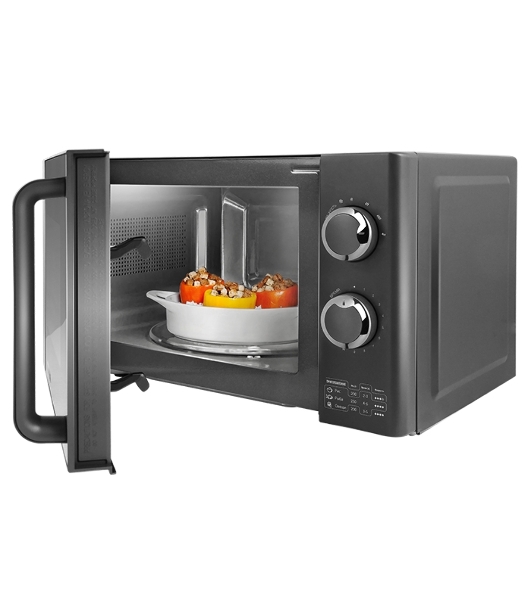 Микроволновая печь Centek CT-1583 темно-серый, 20 л, 700 Вт, переключатели - поворотный механизм