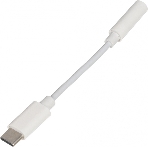 Переходник Buro BHP TPC-JCK USB Type-C (m) Jack 3.5мм (f) белый, фото2