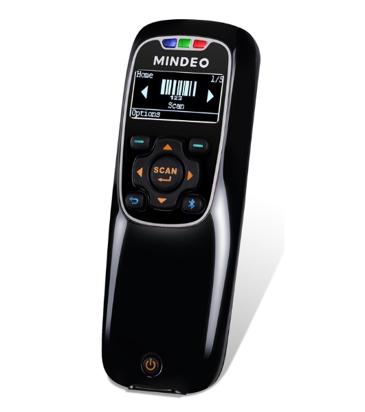 Сканер штрих-кода ручной Mindeo MS3690Plus Mark (MS3690-2D-HD(BT)) 2D имидж, беспроводной, 100 скан/сек, Bluethooth, USB, черный