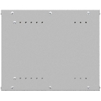 Шкаф коммутационный NTSS LIME (NTSS-WL6U5545GS) настенный 6U 550x450 мм пер. дв. стекл несъемн. бок. пан. 30 кг серый 110 град., фото2