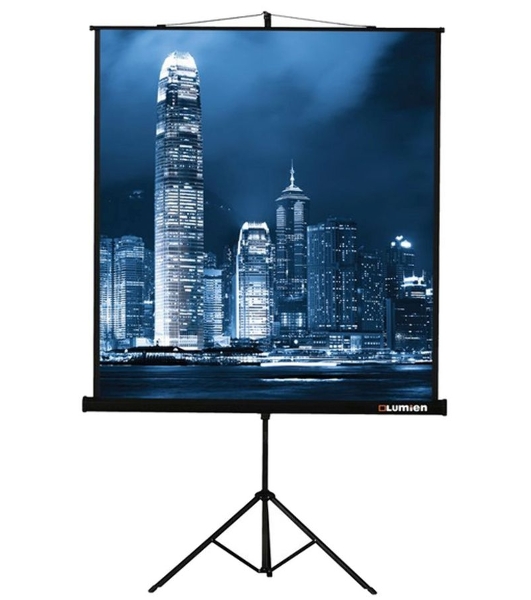 Экран на треноге Lumien 183x244см Master View LMV-100108 4:3 напольный рулонный