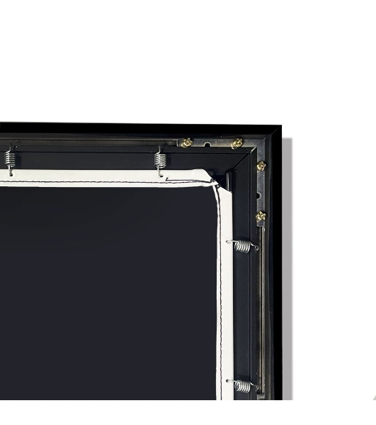 Экран для проектора S'OK SCFRV-298x168G 135' 16:9 на бархатной раме, High Contrast Gray, черная рама