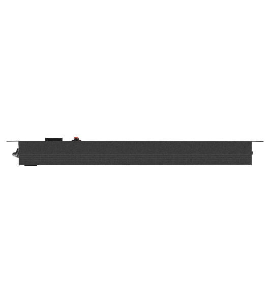 Блок розеток горизонтальный ExeGate ServerPro PDU-19H702 Al-7S-C14-SW-O, 19', 1U, Алюминий, 7 Schuko, С14, защита от перегрузки, черный