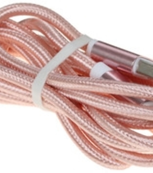 Кабель Redline Candy УТ000021991 Lightning (m) USB A(m) 1м розовый