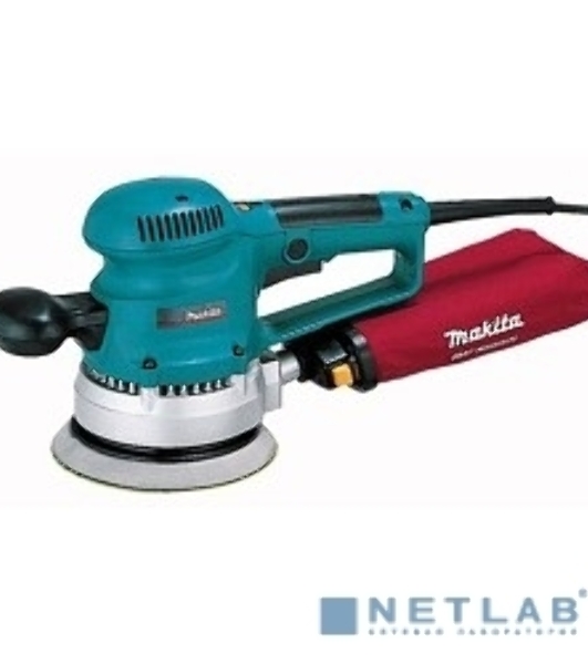 Эксцентриковая шлифовальная машина Makita BO6030 ЭШМ,310Вт,ф150мм,4000-10000об\м,ампл-3мм,2.3кг,кор,п\сборник