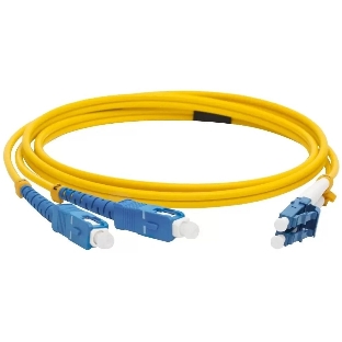 Патч-корд LANMASTER LAN-2LC-2SC/SU-3.0 2xOS2 LC дуплекс-SC дуплекс 3м LSZH оранжевый