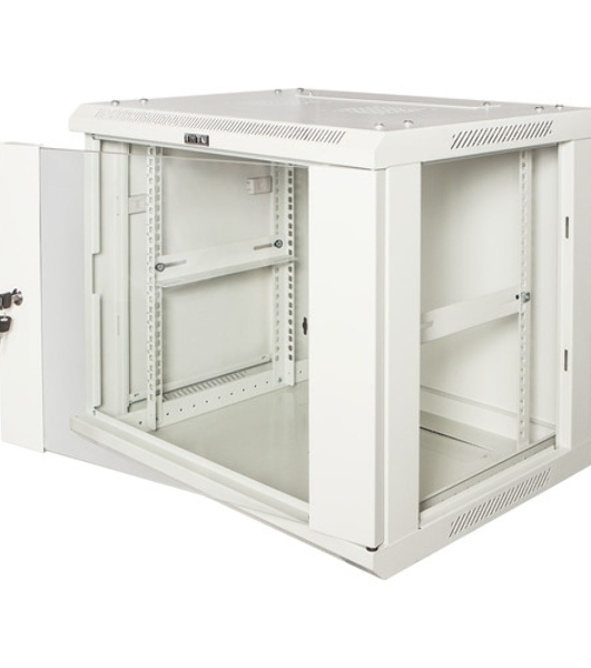 Шкаф настенный 2, 18U 600x450, стеклянная дверь