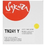 Картридж лазерный Sakura TN241Y для Brother HL-3140CW, HL-3150CDW, HL-3170CDW, DCP-9020CDW, MFC-9140CDN, MFC-9330CDW, MFC-9340CDW, желтый, 1400 к., фото5
