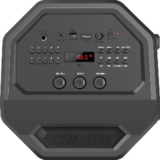 Портативная акустика Defender Rage 50 Вт Light/BT/FM/USB/LED/TWS черный