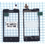 Сенсорное стекло (тачскрин) для Lenovo A600e, черный, фото3