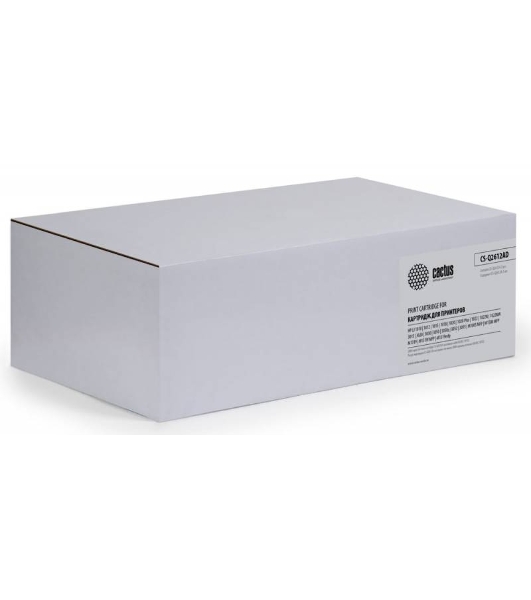 Картридж лазерный Cactus CS-Q2612AD черный (2x2000 стр.) для HP 1010/1012/1015/1018/1020/1022/3015/3020