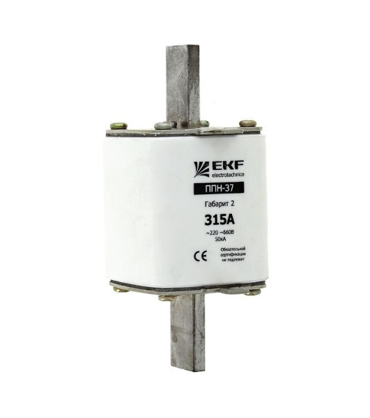 Вставка плавкая ППН-37 400А габарит 2 EKF fus-37/400