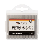 Бита шестигранная Kranz HEX-6х50 мм для шуруповерта (упак. 10 шт.), фото2