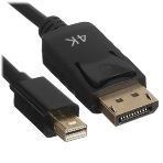 Кабель GoPower miniDisplayPort (m)-DisplayPort (m) 1м ver.1.4 черный Premium Zip-Lock c подвесом (1/, фото4