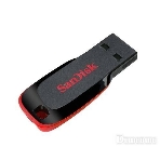 Флешка USB Sandisk CZ50 Cruzer Blade (SDCZ50-016G-B35), 16Gb, USB 2.0, R/W 15/4, черный/красный, фото2