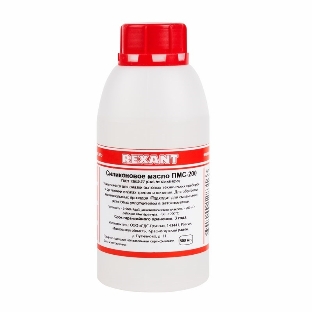 Силиконовое масло Rexant, ПМС-100, 500 мл, флакон, (Полиметилсилоксан)