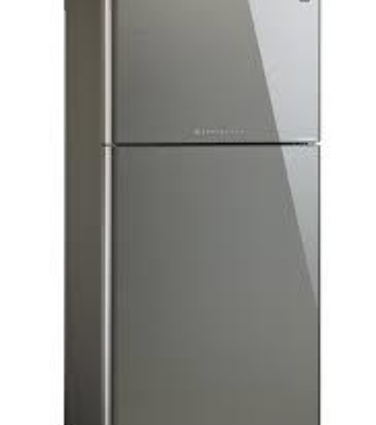 Холодильник Sharp SJ-XG60PGSL серебристый двухкамерный 422/178л морозилка сверху, No Frost