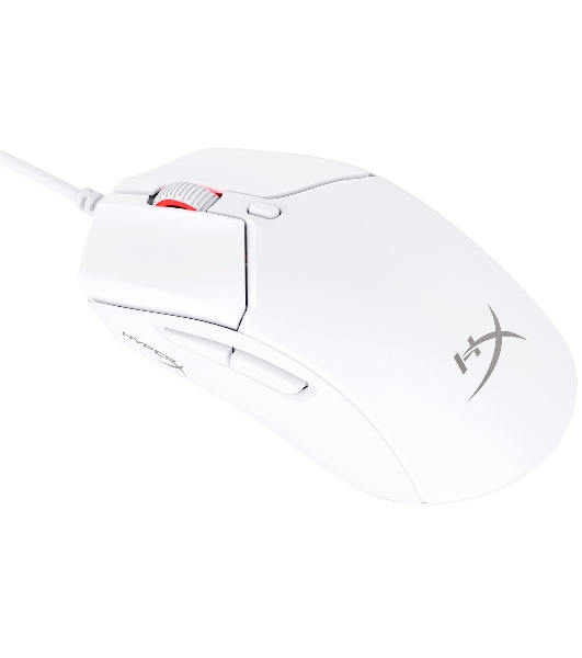 Мышь проводная HyperX Pulsefire Haste 2 белый, 26000 dpi, USB, кнопки - 6