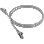 Патч-корд LANMASTER LSZH FTP cat.6, 2.0 м, серый, фото2