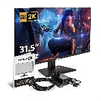Монитор 31.5' ExeGate SmartView ES3207CA IPS 2560x1440, 75 Гц, 1 мс, 16:9, 250 кд/м², 1xHDMI, 2xDP, 2xUSB, 3.5 мм, черный, фото16