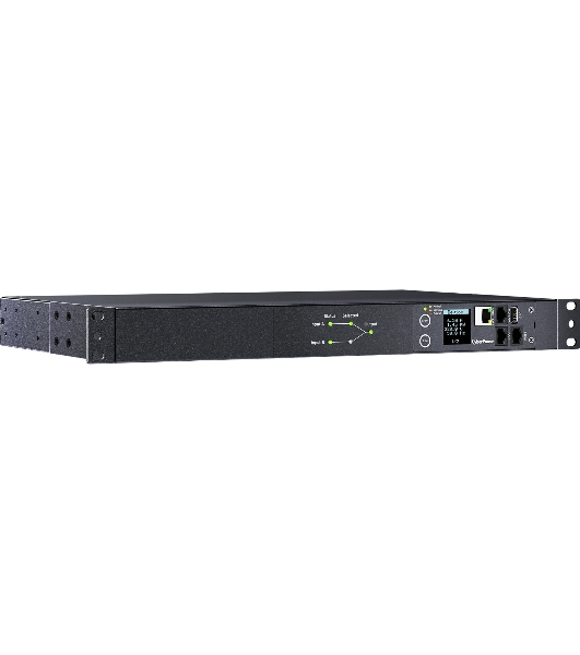 Блок распределения питания ATS CyberPower 1U type, 16Amp, plug IEC 320 C20, (8) IEC 320 C13 (2) IEC 320 C19