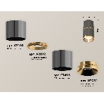 Светильник Ambrella Light XS7403081 DCH/PYG черный хром/золото желтое полированное MR16 GU5.3 (C7403, A2072, C7403, N7034), фото 1