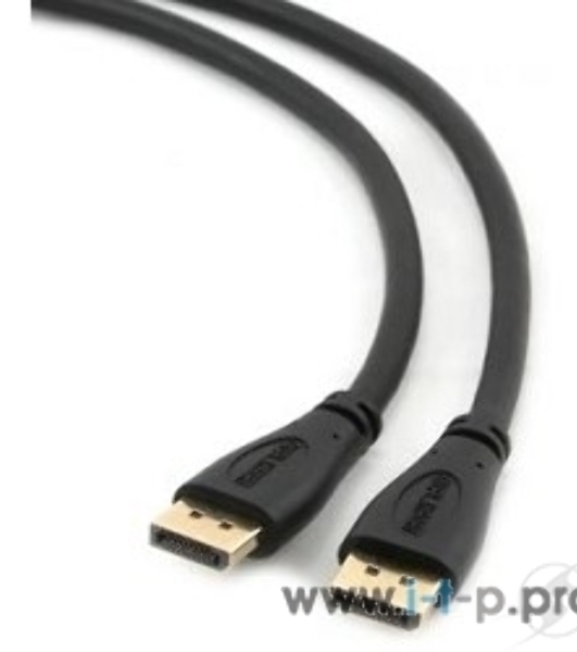 Кабель DisplayPort Gembird/Cablexpert CC-DP2-6, v1.2, 1.8м, 20M/20M, черный, экран, пакет