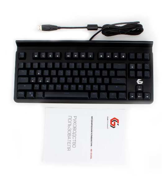 Клавиатура проводная Gembird KB-G520L, USB, черный