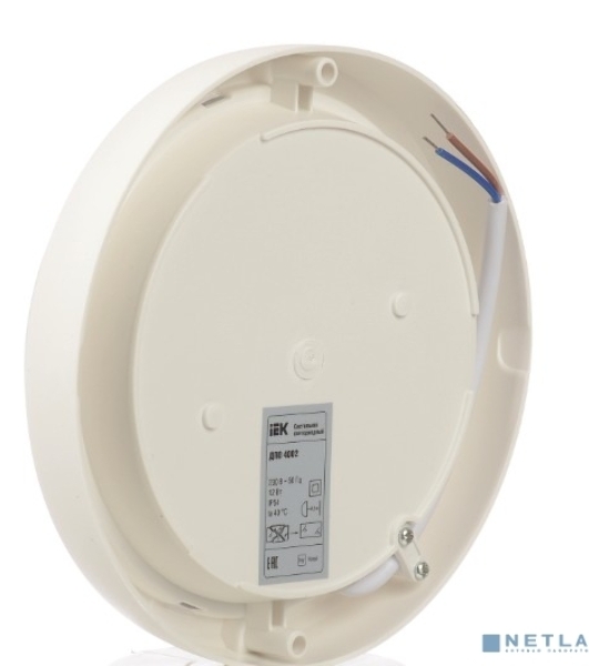 Светильник LED IEK LDPO0-4006-12-6500-K01 ДПО 4006 12Вт IP54 6500K круг белый