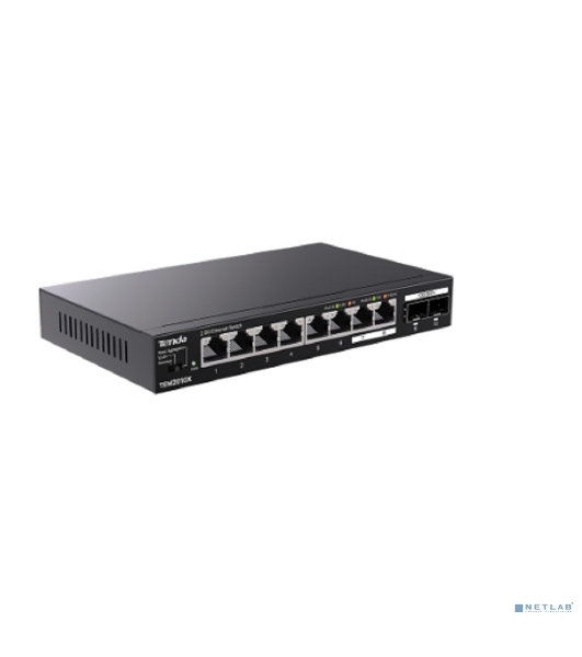 Коммутатор сетевой Tenda TEM2010X Настольное исполнение 8x10Base-T/100Base-TX/1000Base-T 2xSFP+ 12 Вт TEM2010X