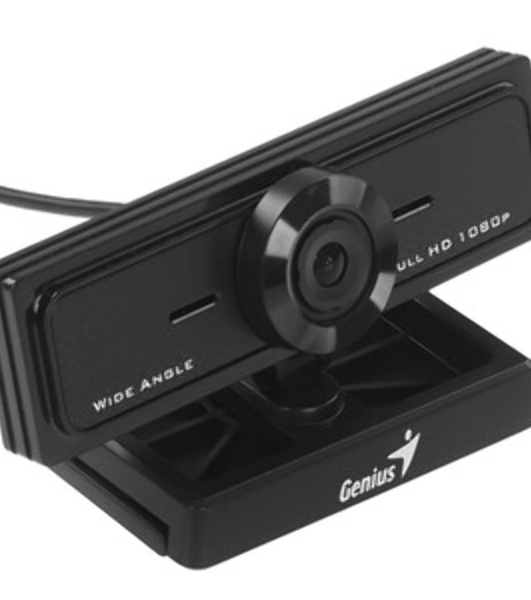 Веб-камера Genius WideCam F100 V2 1920x1080, 30 кадр/с, USB Type-A, микрофон, универсальное крепление