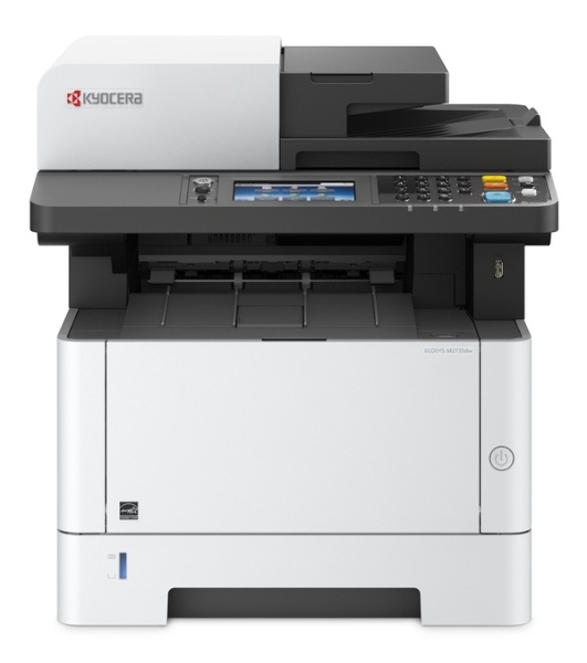 МФУ лазерное Kyocera Ecosys M2735dw (1102SG3NL0), A4, ч/б, печ. до 35 стр/мин., скан. до 40 стр/мин. (ч/б) 16 стр/мин. (цвет), 1200 x 1200 dpi (печать) 600x600dpi (скан.), USB, RJ-45, Wi-Fi, Air Print