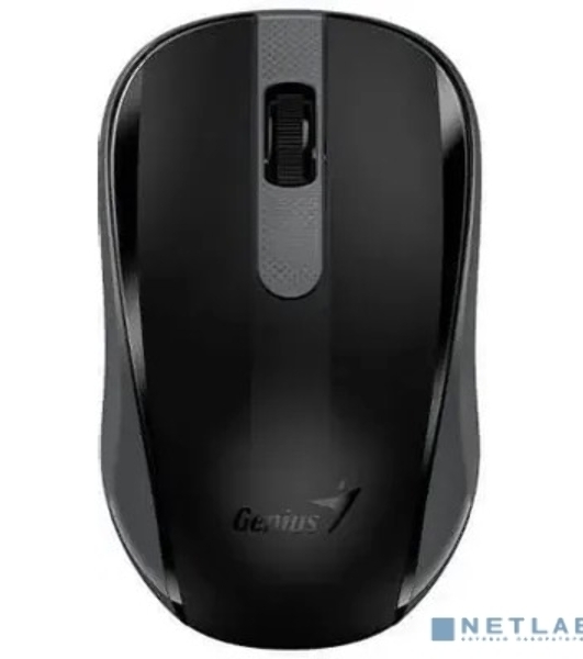 Мышь беспроводная Genius NX-8008S черный, 1200 dpi, радиоканал, USB, кнопки - 3