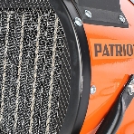 Тепловая пушка электрическая Patriot PTR 5S 3000Вт оранжевый, фото 1