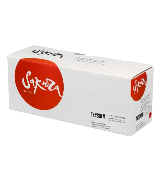 Картридж Sakura TK5230M для Kyocera Mita ECOSYS p5021cdn/p5021cdw/p5221cdn/p5521cdw, пурпурный, 2 200 к.