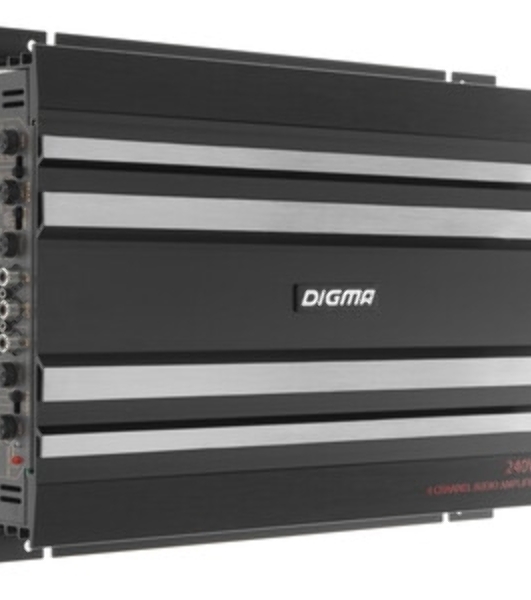 Усилитель автомобильный Digma DCP-400 четырехканальный
