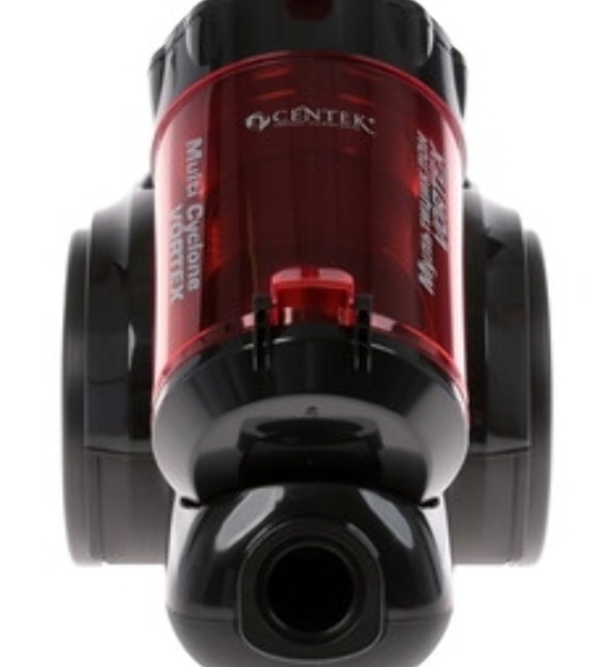 Пылесос Centek CT-2524 черный/красный, 420/2300 Вт, уборка сухая, пылесборник контейнер 2 л