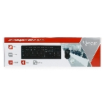 Комплект клавиатура+мышь Gembird KBS-8002 беспроводной, USB, 1000 DPI, чёрный, фото11