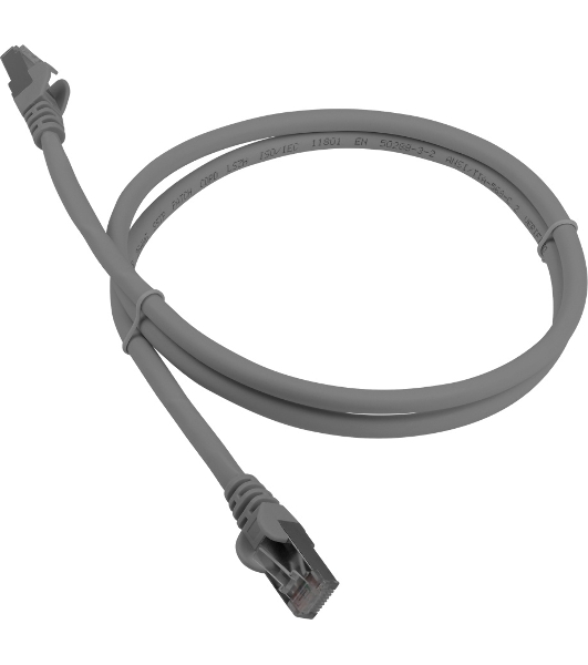 Патч-корд Lanmaster LSZH FTP кат.6A, 7.0 м, серый