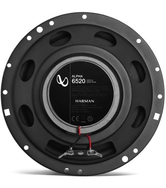 Колонки автомобильные Infinity Alpha 6520 280Вт 91дБ 4Ом 16.5 см (6 1/2дюйм) (ком.: 2 кол.) коаксиальные двухполосные