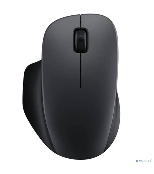 Мышь беспроводная Xiaomi Wireless Mouse Comfort Edition черный, 1200 dpi, радиоканал, USB, кнопки - 3