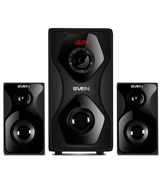 Акустическая система SVEN AC MS-2055, черный (55Вт, FM-тюнер, USB/SD, дисплей, ПДУ, Bluetooth)