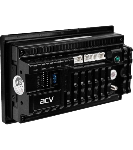 Автомагнитола ACV AD-7002, 2 DIN, 7', Android 11, Bluetooth, USB Type-A, AUX, GPS, CarPlay