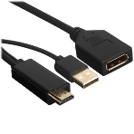 Адаптер USB TO DP(F) CG599E-0.15M 4K*60HZ VCOM, фото18