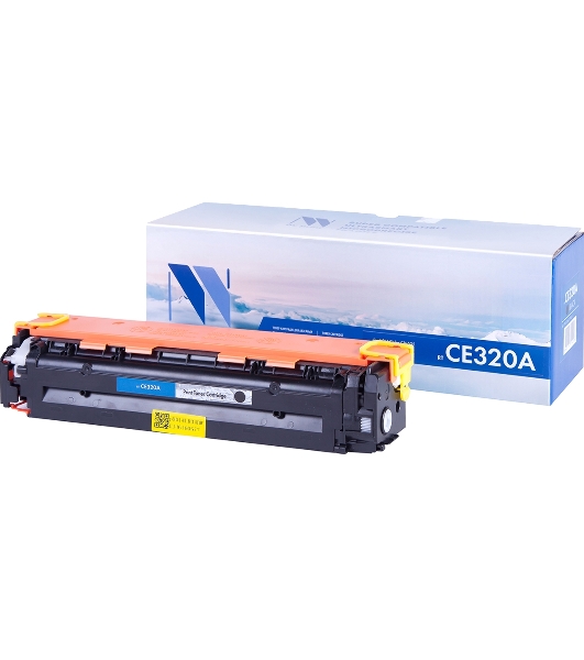Картридж лазерный NVPrint совместимый HP CE320A черный для LJ Color CP1525 (2000k)