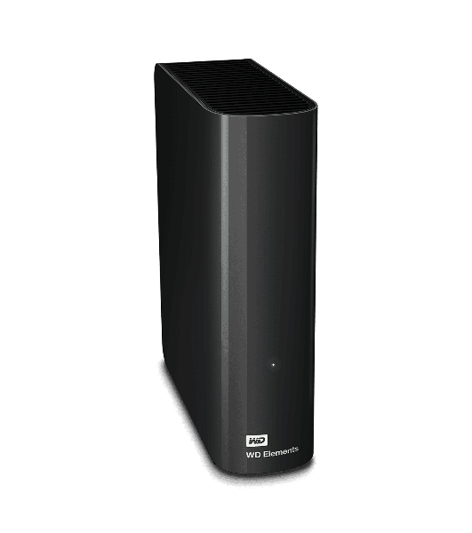 Внешний HDD WD Elements Desktop WDBWLG0140HBK-EESN, 14ТБ, черный