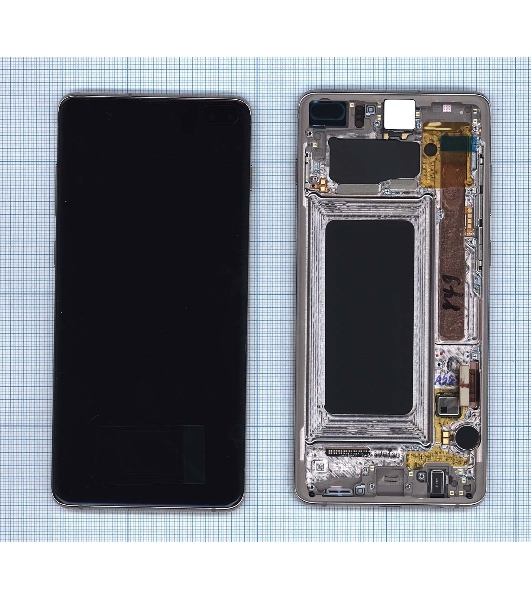 Дисплей для Samsung Galaxy S10+ SM-G975F/DS Ceramic белый