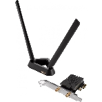 Сетевой адаптер Wi-Fi + Bluetooth Asus PCE-BE92BT BE9400 PCI Express (ант.внеш.несъем.) 2ант., фото 1
