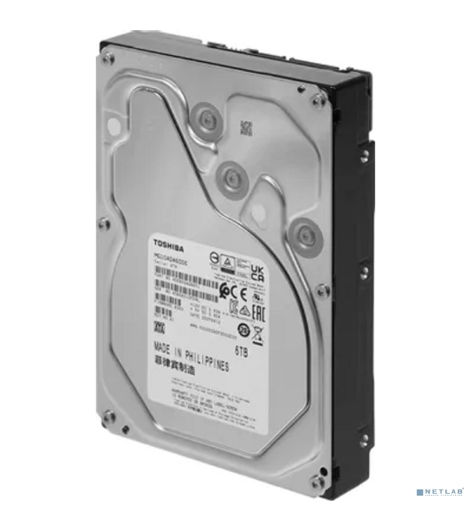 Жесткий диск Toshiba SATA-III 6Tb MG10ADA600E Server Enterprise Capacity 512E (7200rpm) 512Mb 3.5'