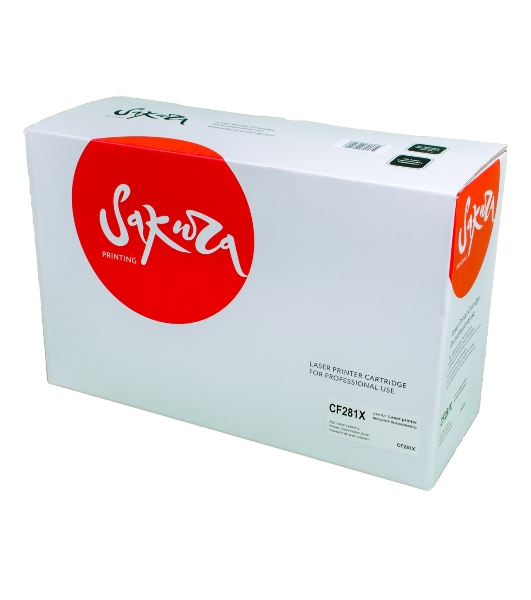 Картридж лазерный Sakura CF281X для HP Laserjet M630Z/630dn/630f/630h, черный 25000 к.